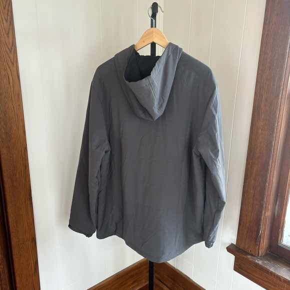 NWT Men Travis Mathew Every Amenity Full Zip Hoodie Gray Outdoor Golf Jacket 2XL - Picture 3 of 12